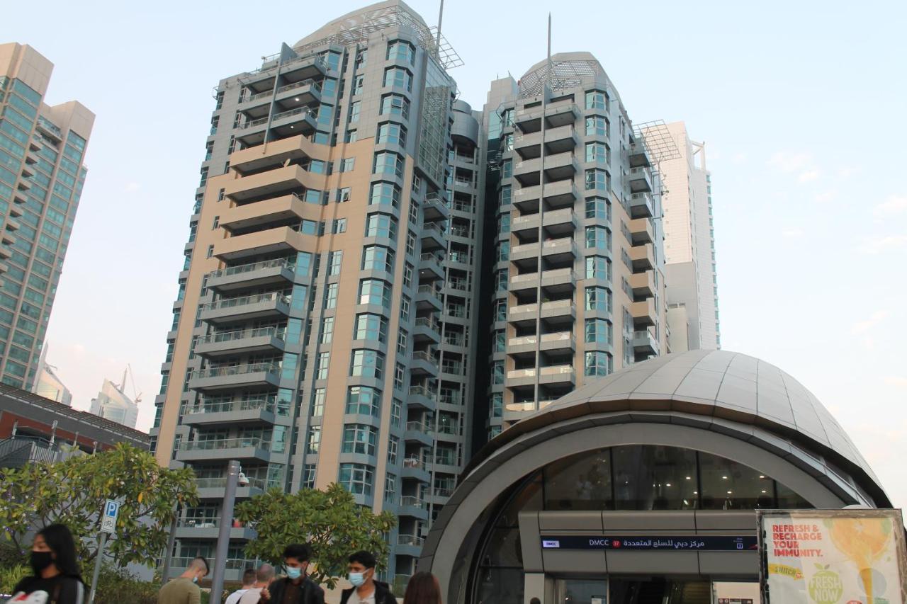 Newly Furnished One Bedroom Apartment Next To Metro & Beach In Marina Residence Dubai Exterior photo