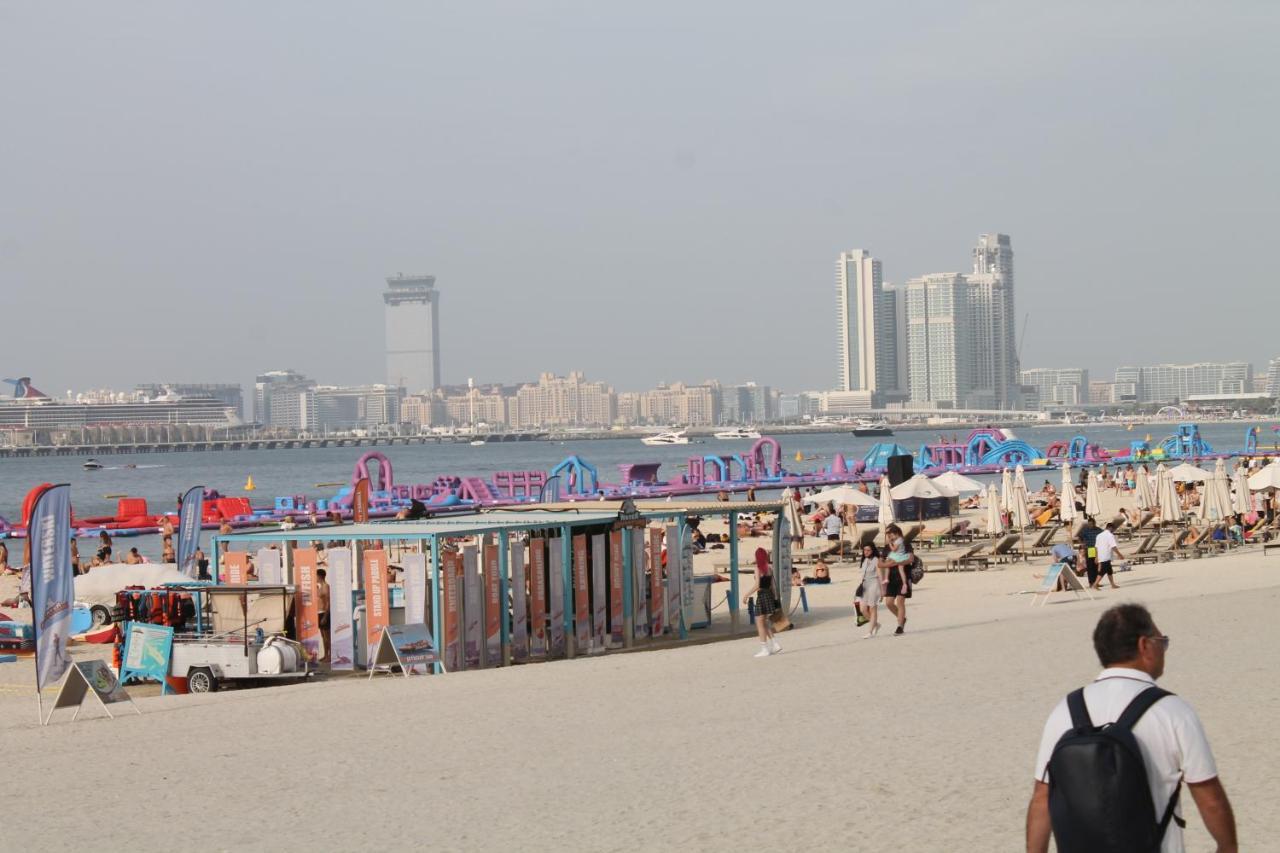 Newly Furnished One Bedroom Apartment Next To Metro & Beach In Marina Residence Dubai Exterior photo