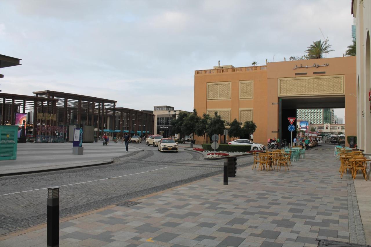 Newly Furnished One Bedroom Apartment Next To Metro & Beach In Marina Residence Dubai Exterior photo