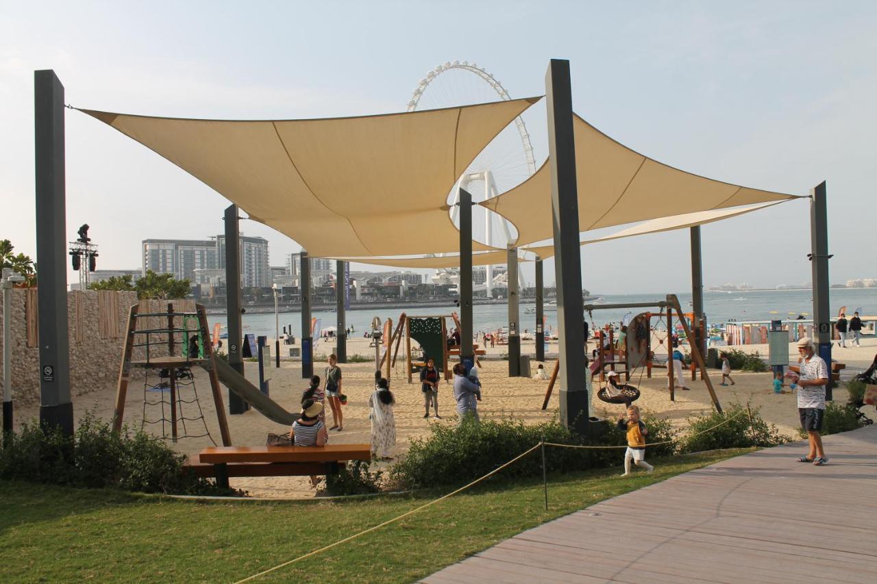Newly Furnished One Bedroom Apartment Next To Metro & Beach In Marina Residence Dubai Exterior photo
