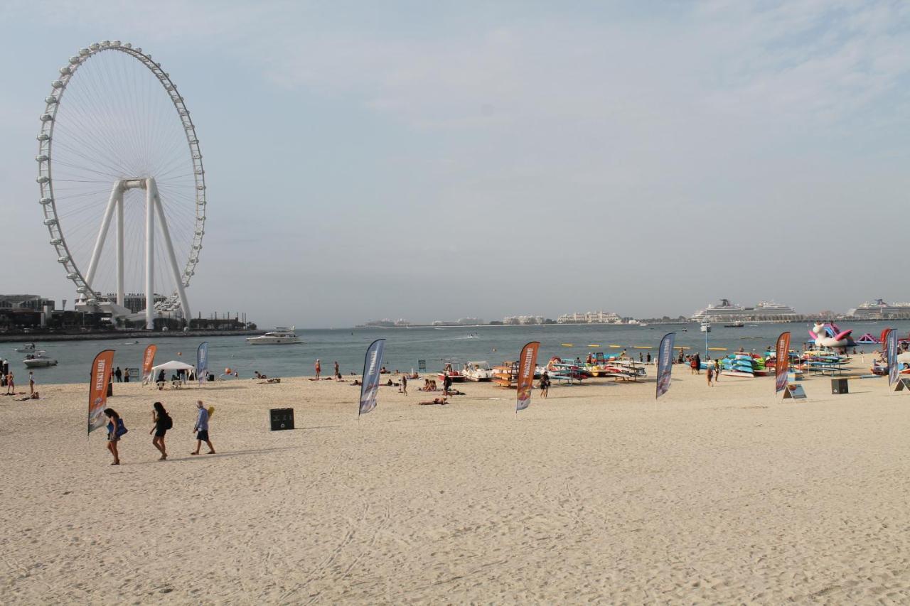 Newly Furnished One Bedroom Apartment Next To Metro & Beach In Marina Residence Dubai Exterior photo