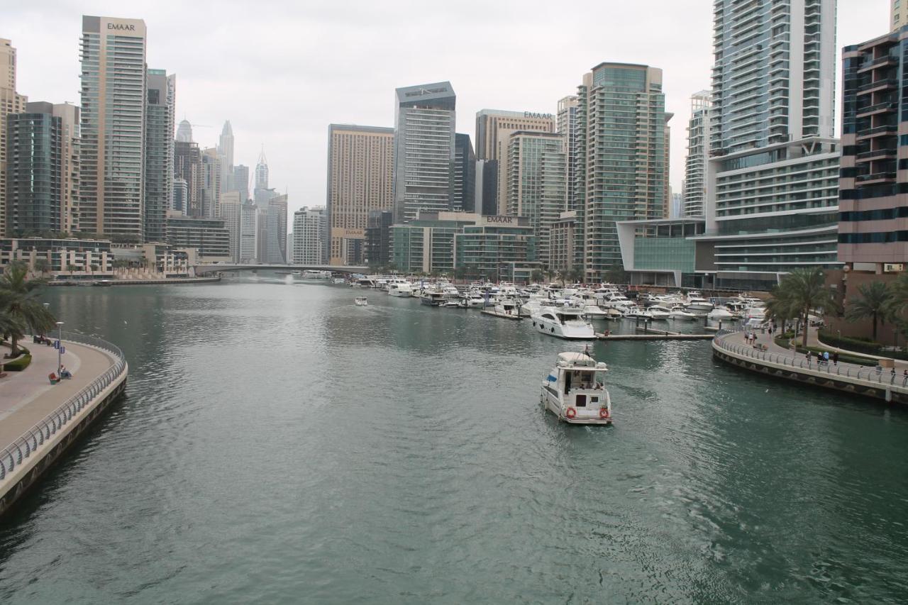Newly Furnished One Bedroom Apartment Next To Metro & Beach In Marina Residence Dubai Exterior photo